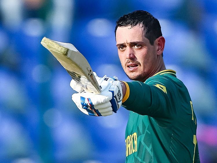 South Africa's Quinton de Kock