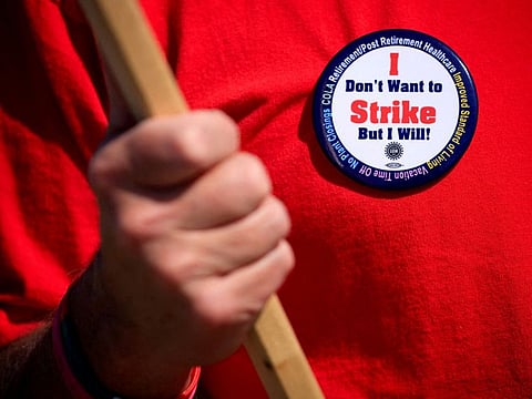  Ford had been focusing this week on trying to match an offer from GM to cover future battery plant workers under the UAW’s master contract, as well as the union’s request to restore traditional pensions.