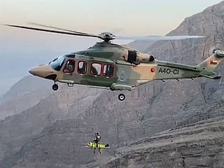 Emirati woman climber rescued after harrowing fall at Jebel Akhdar in Oman
