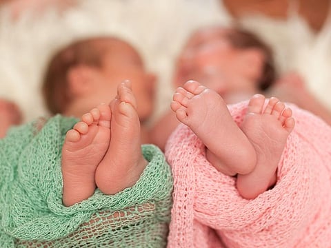 Illustrative image. Riyadh led the tally with 4,140 twin births, and a further 226 instances of triplets or more.