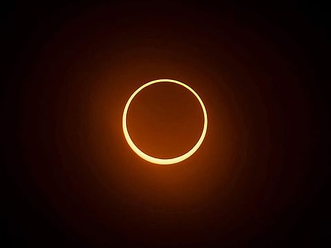 Stunning 'Ring of Fire' solar eclipse fascinates stargazers across US