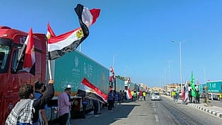 Aid for Gaza stuck in Egypt with Rafah crossing closed