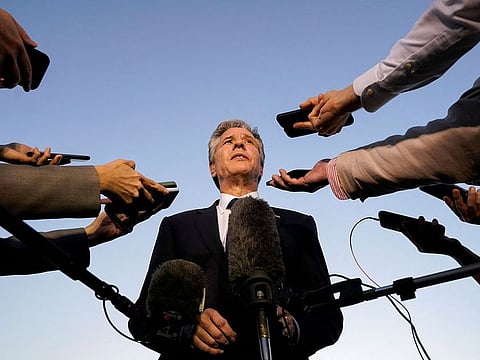 US Secretary of State Antony Blinken.