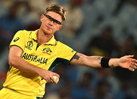 Australia's Adam Zampa produced a dream spell to claim four wickets against Sri Lanka in Lucknow on Monday.