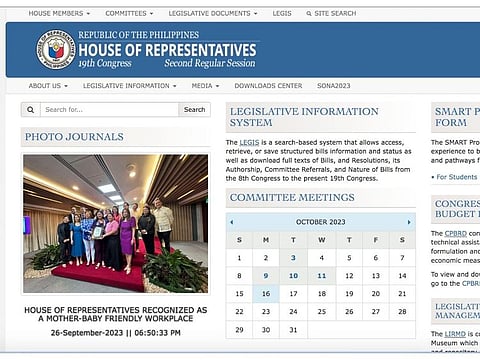 The House of Representatives website (www.congress.gov.ph) was restored around 5pm local time on Monday (October 16) after the hack by the user "3musketeerz" on a Sunday morning.