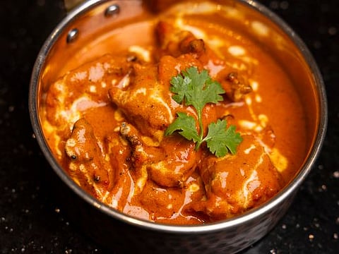 Khyber's spicy butter chicken recipe
