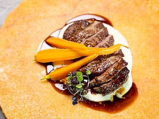 Japanese Wagyu beef tenderloin with soy butter and potato puree recipe that'll make you a star!