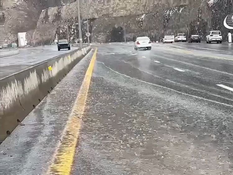 Rain in Khorfakkan