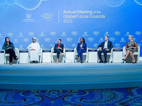 Badr Jafar, CEO of Crescent Enterprises, at annual Meeting of the Global Future Councils