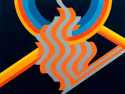 Christie’s in London was host to the largest exhibition on modern and contemporary Arab art including Mohammed Melehi (1936, Asilah- 2020, Boulogne-Billancourt)