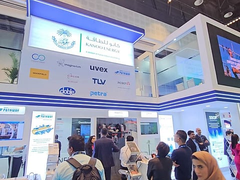 The Kanoo Energy Stand at ADIPEC 2023