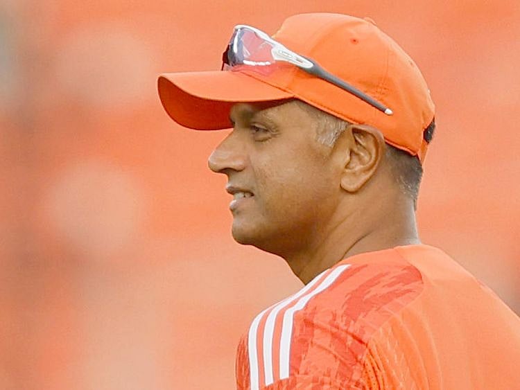India head coach Rahul Dravid