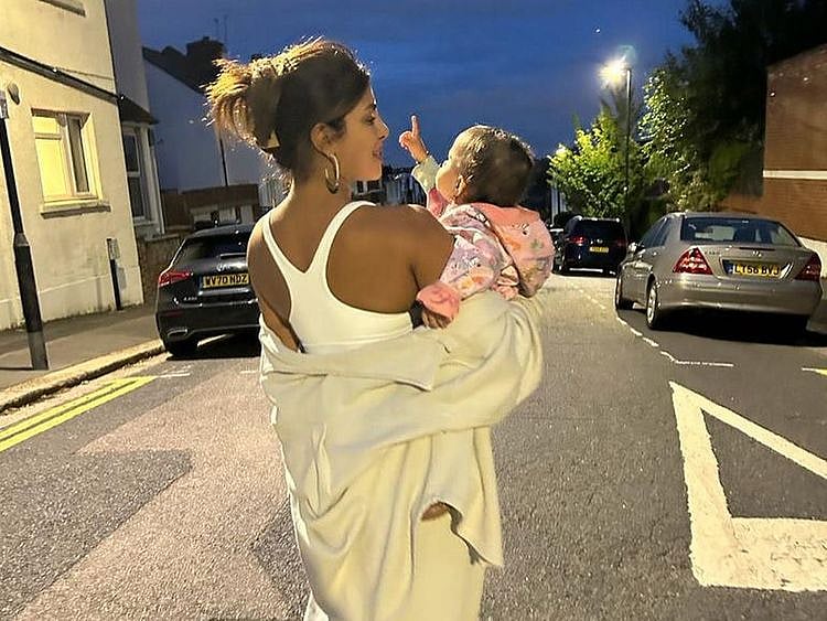 Priyanka Chopra Jonas and daughter Malti