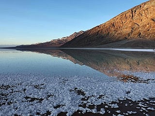 Photos: Sprawling lake greets visitors as Death Valley park reopens