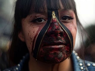 Photos: Annual Zombie Walk in Mexico City