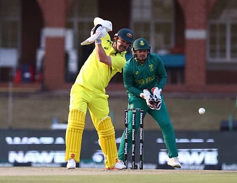 Australia's Travis Head in action against South Africa at Senwes Park, Potchefstroom, South Africa last month.