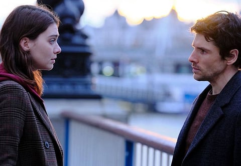 Actors Emma Appleton and Colin Morgan in 'The Killing Kind', psychological thriller web series out on TOD TV in the UAE