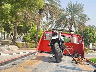 Biker speeding at 280kmph held, fined Dh50,000 in Dubai