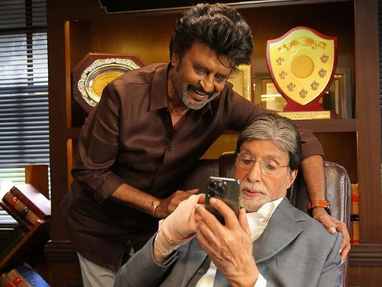 Amitabh Bachchan and Rajinikanth