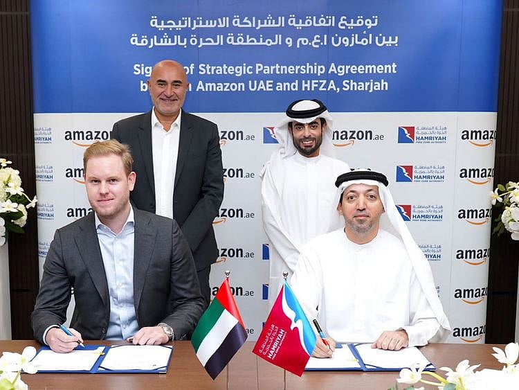 HFZA, Amazon UAE sign lease 