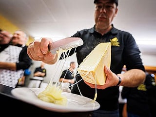 Photos: Cheeses face the heat at Raclette World Championships