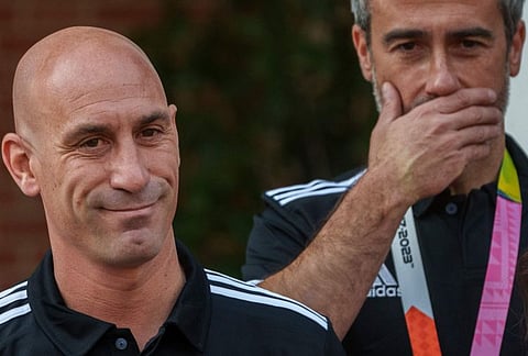 Luis Rubiales, who has the right to appeal, said that he would issue a statement via his social media accounts later on Monday.