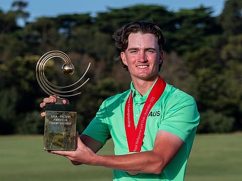 Jasper Stubbs - The 2023 Asia-Pacific Amateur Champion
