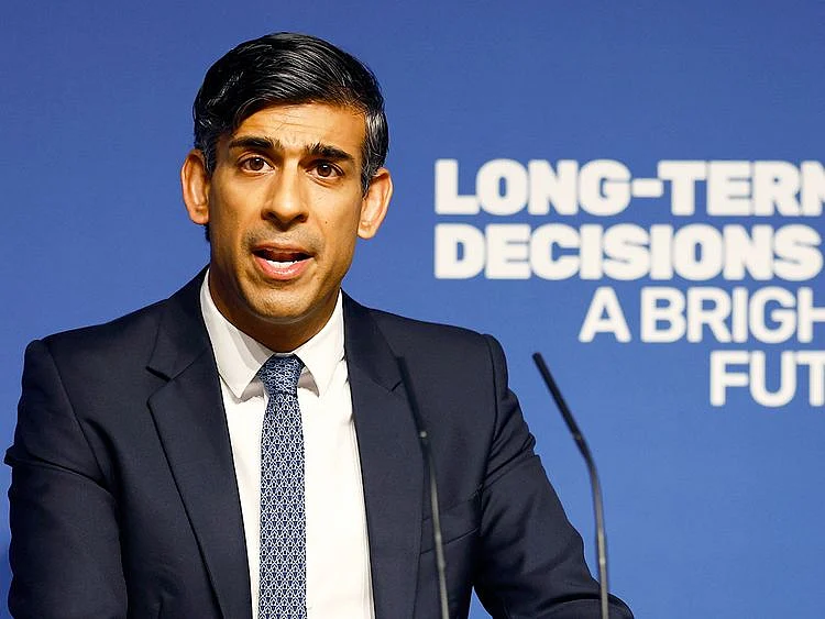 Britain's Prime Minister Rishi Sunak 