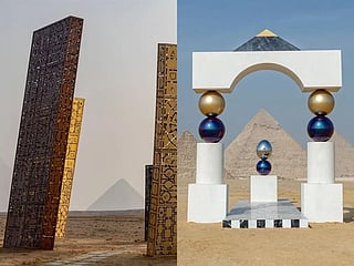 'Forever is Now' exhibition presents timeless narratives at Egypt's Pyramids of Giza