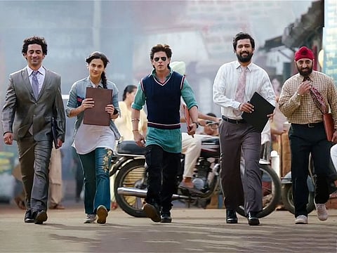 Screen Grab from Dunki Teaser 