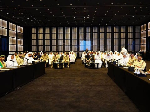  The Dubai Event Security Committee held its first meeting at the Armani Hotel in Downtown Dubai in preparation of the 2024 New Year’s celebrations.