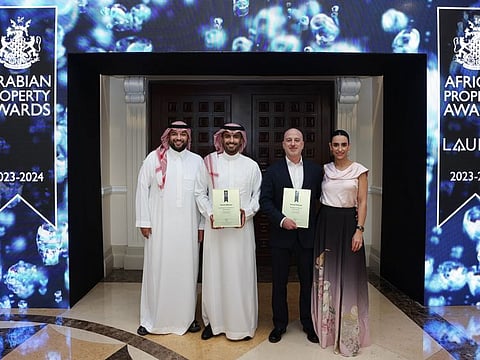 Metteb Al Kredees, Faisal Al Kredees, representatives of the owners, Jean Noujaim, General Manager, Giovanna N., Leasing Director 