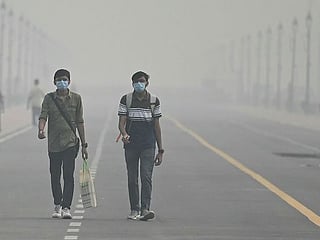 In pictures: Thick toxic haze engulfs Delhi, schools to remain closed