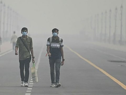 In pictures: Thick toxic haze engulfs Delhi, schools to remain closed