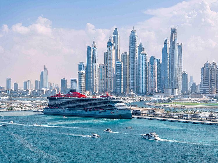 Dubai Harbour welcomes Virgin Voyages 