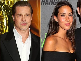 Rumoured couple Brad Pitt and Ines de Ramon spotted at film event in LA