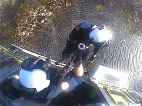 A pilot who crashed into alligator-infested Florida waters was rescued. 