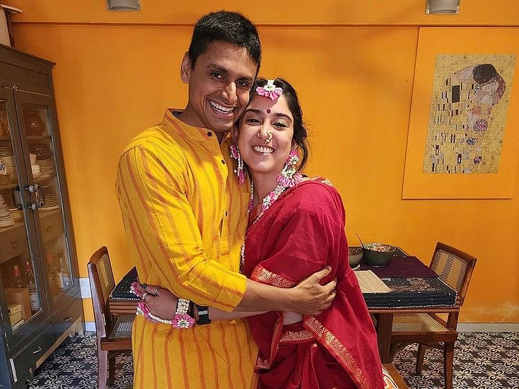Ira Khan  with Nupur Shikhare.