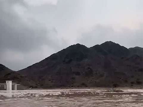 Rain hit parts of the UAE on Wednesday and more rain is expected this month. 