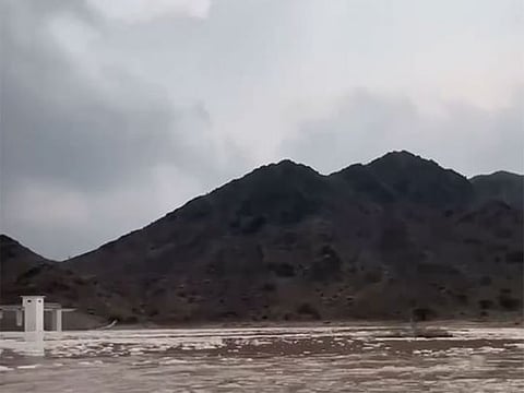 Rain hit parts of the UAE on Wednesday and more rain is expected this month. 