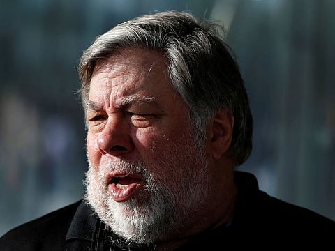 The 73-year-old scientist and tech entrepreneur was scheduled to participate in a World Business Forum event .