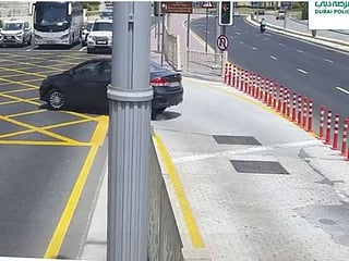 Watch: How Dubai Police smart traffic systems catches unauthorised turns by drivers