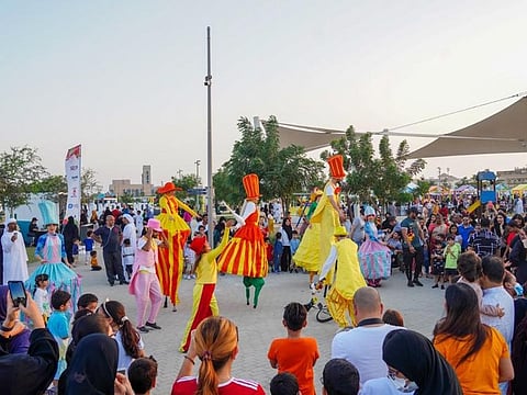'Abu Dhabi Moments' festival from 2022. Picture used for illustrative purposes.