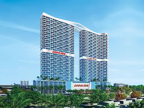 Sportz in Dubai Sports City features a stylish 39-floor tower with 1,100 apartments 