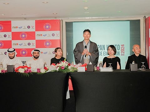 Press conference to announce the debut Japan Kyoto Trade Exhibition 2024 