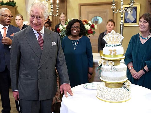 The British head of state is due to spend the day carrying out public engagements followed by a private dinner at his London residence.