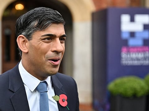 The figures provide Sunak a boost ahead of a general election widely expected next year.