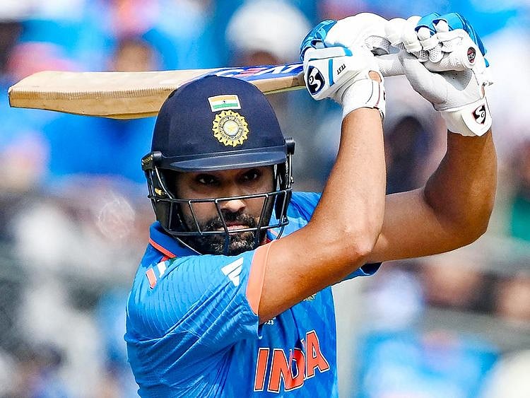 India's captain Rohit Sharma 