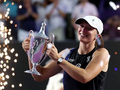 Poland's Iga Swiatek, who reclaimed her world No 1 ranking after winning the WTA Finals in Mexico earlier this month, will be heading to Abu Dhabi in December for the World Tennis League.