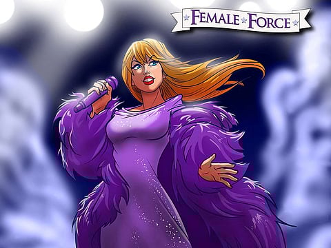 Taylor Swift's comic book.